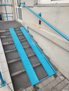 Пандус двойной откидной