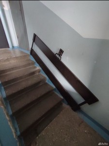 Пандус откидной в подъезд