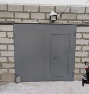 Ворота гаражные (рамка-63*63) 2000/2500 2,5 мм
