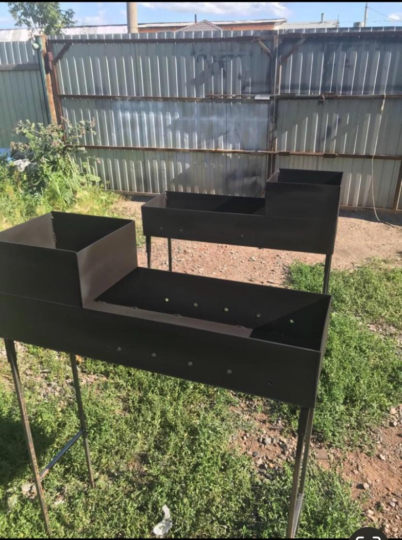 Мангал окрашенный термостойкой эмалью 1200С