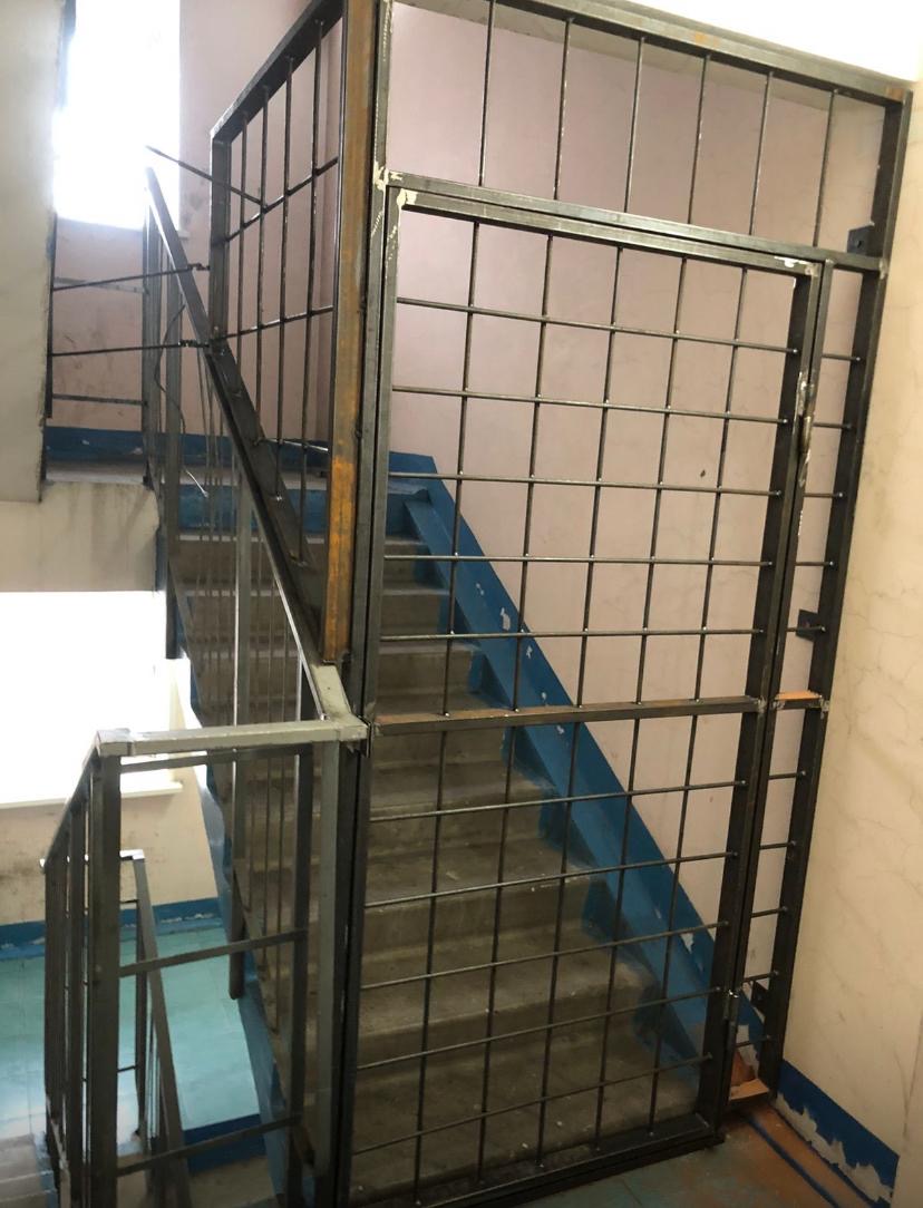 перегородка металлич.решетчатая